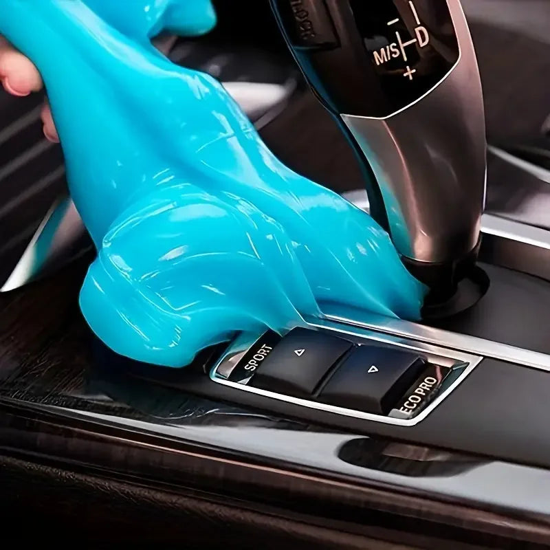 Car Cleaning Gel Slime – Reusable Dust Remover for Car Vents, Keyboards & Gadgets