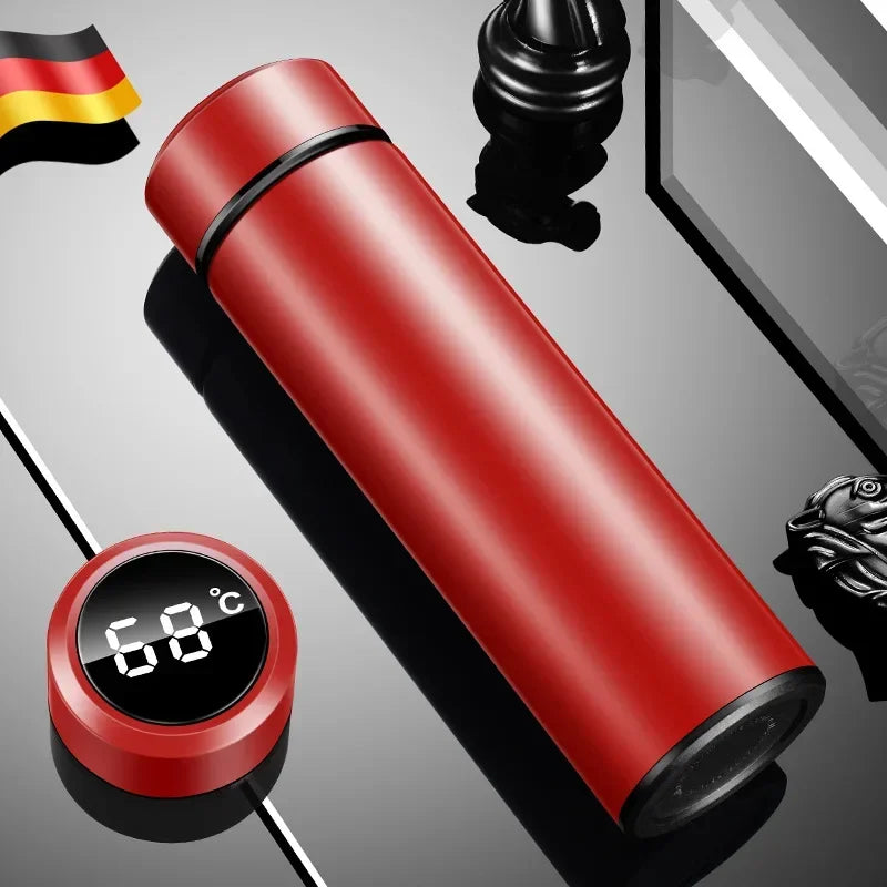 500ml Temperature Display Thermos – 316 Stainless Steel Vacuum Flask