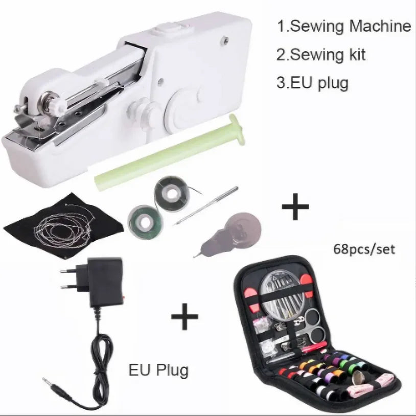 Mini Handheld Sewing Machine – Quick Stitch Portable Tool for Home & Travel
