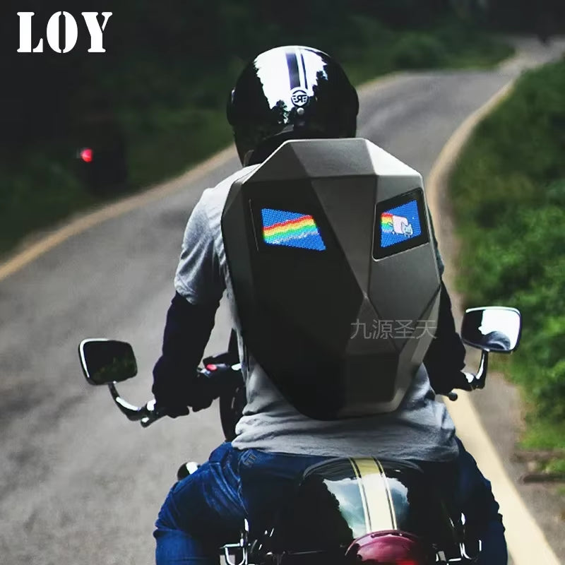LED Smart Display Backpack – Customizable Pixel Screen, Laptop & Travel Bag for Men & Women
