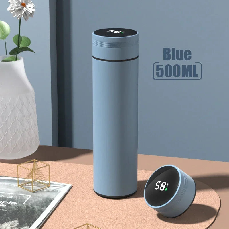 500ml Temperature Display Thermos – 316 Stainless Steel Vacuum Flask