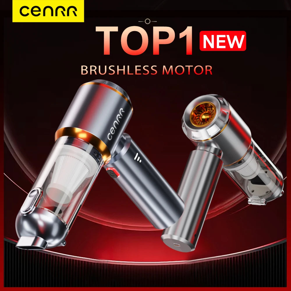 Mini Car Vacuum Cleaner Cordless Powerful Wireless Car Cleaner Handheld Portable Vacuum Cleaner Cleaning Machine