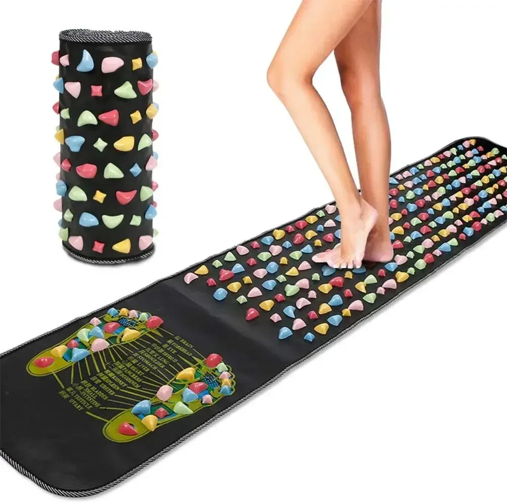 Acupressure Foot Massage Pad – Reflexology Therapy Pressure Board for Pain Relief, Circulation & Relaxation – Health Care Walking Pad