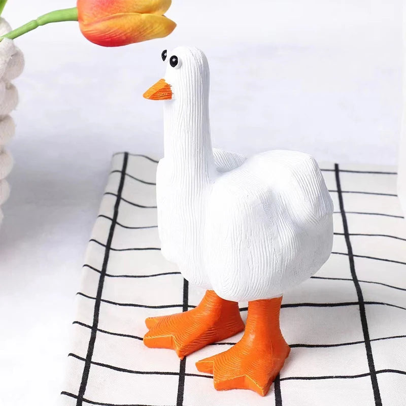 Funny Middle Finger Duck Ornament