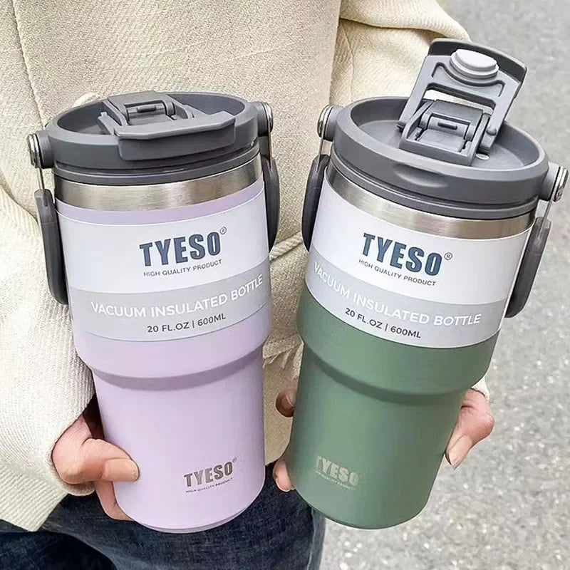 Tyeso Coffee Cup Thermos β Stainless Steel Double-Layer Travel Mug
