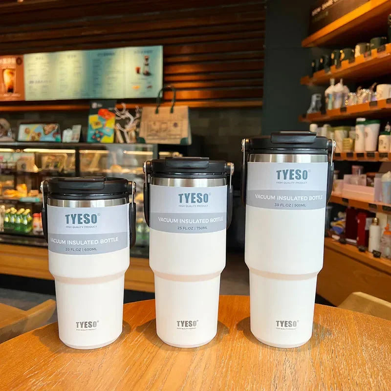 Tyeso Coffee Cup Thermos β Stainless Steel Double-Layer Travel Mug