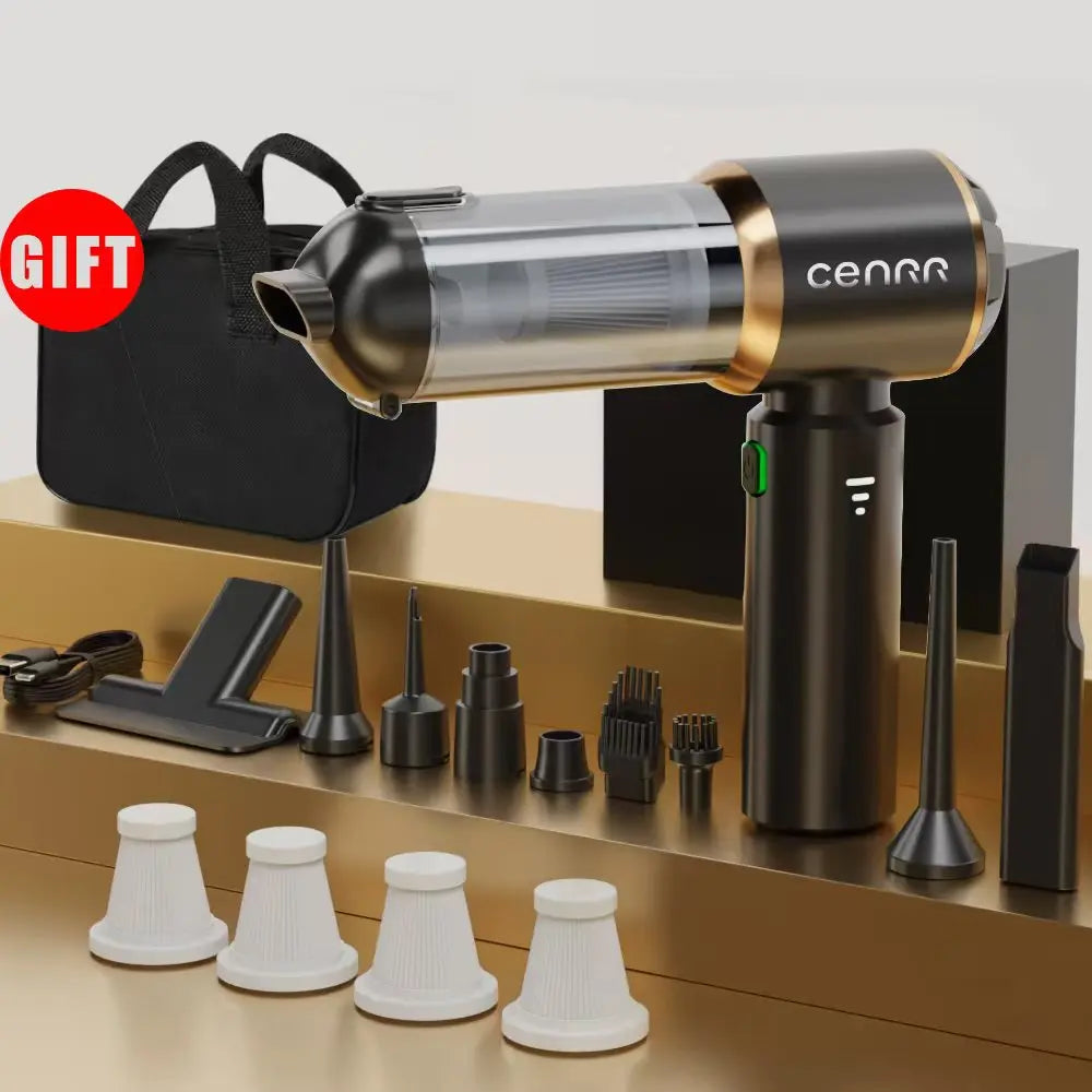 Mini Car Vacuum Cleaner Cordless Powerful Wireless Car Cleaner Handheld Portable Vacuum Cleaner Cleaning Machine