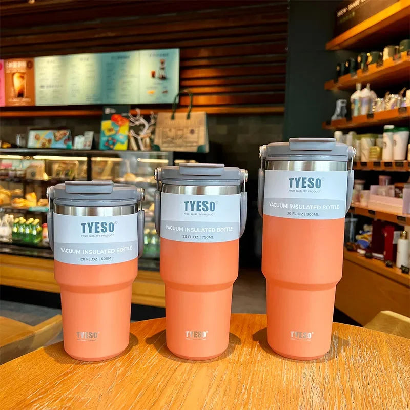 Tyeso Coffee Cup Thermos β Stainless Steel Double-Layer Travel Mug
