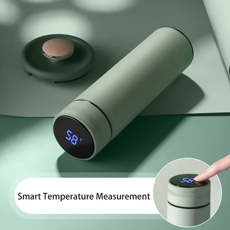 500ml Temperature Display Thermos – 316 Stainless Steel Vacuum Flask
