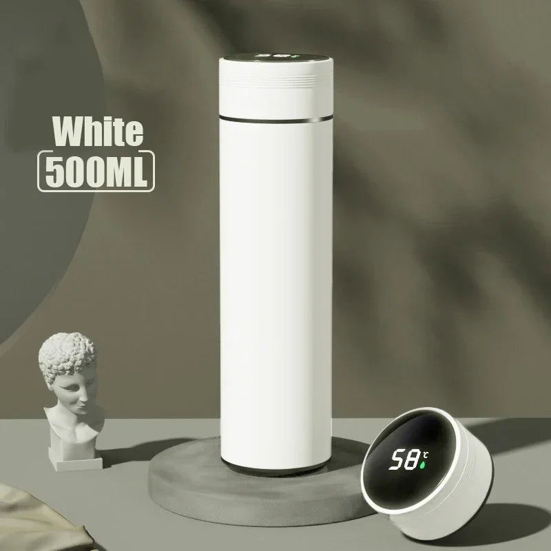 500ml Temperature Display Thermos – 316 Stainless Steel Vacuum Flask