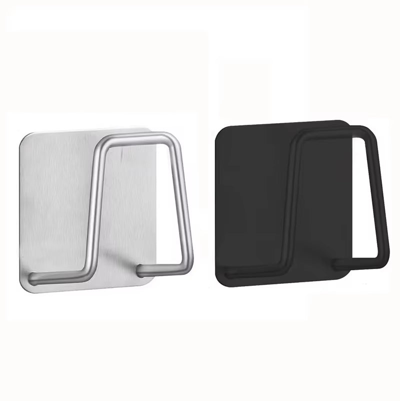 Stainless Steel Sink Sponge Holder – Space-Saving Rack with Drainage