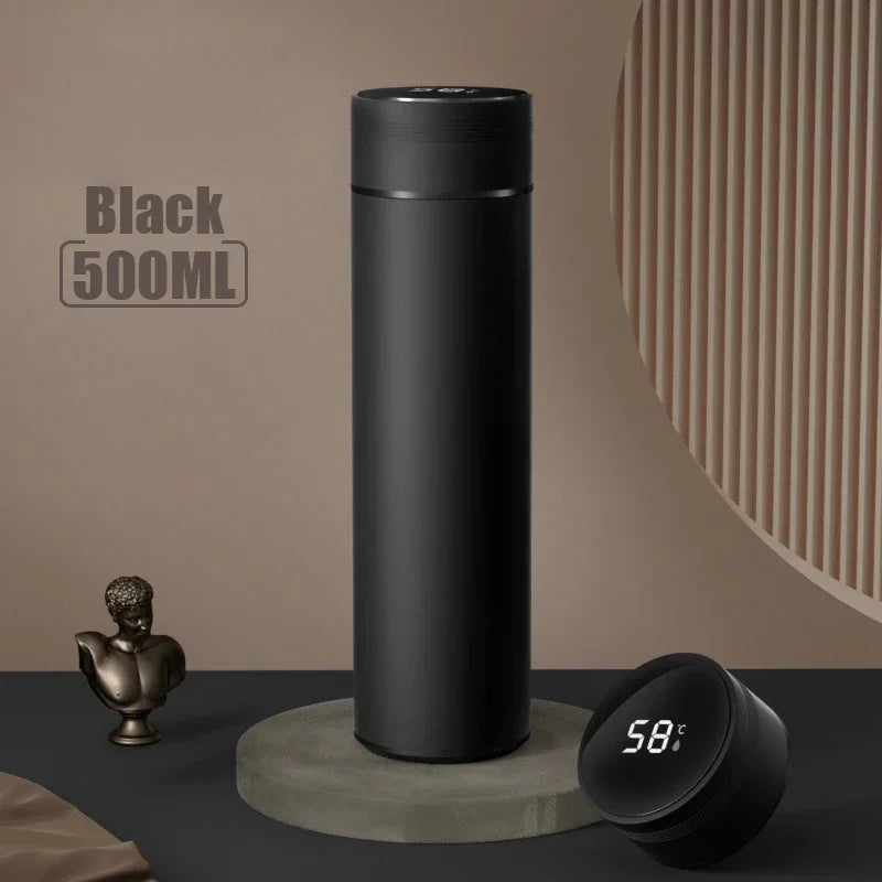 500ml Temperature Display Thermos – 316 Stainless Steel Vacuum Flask