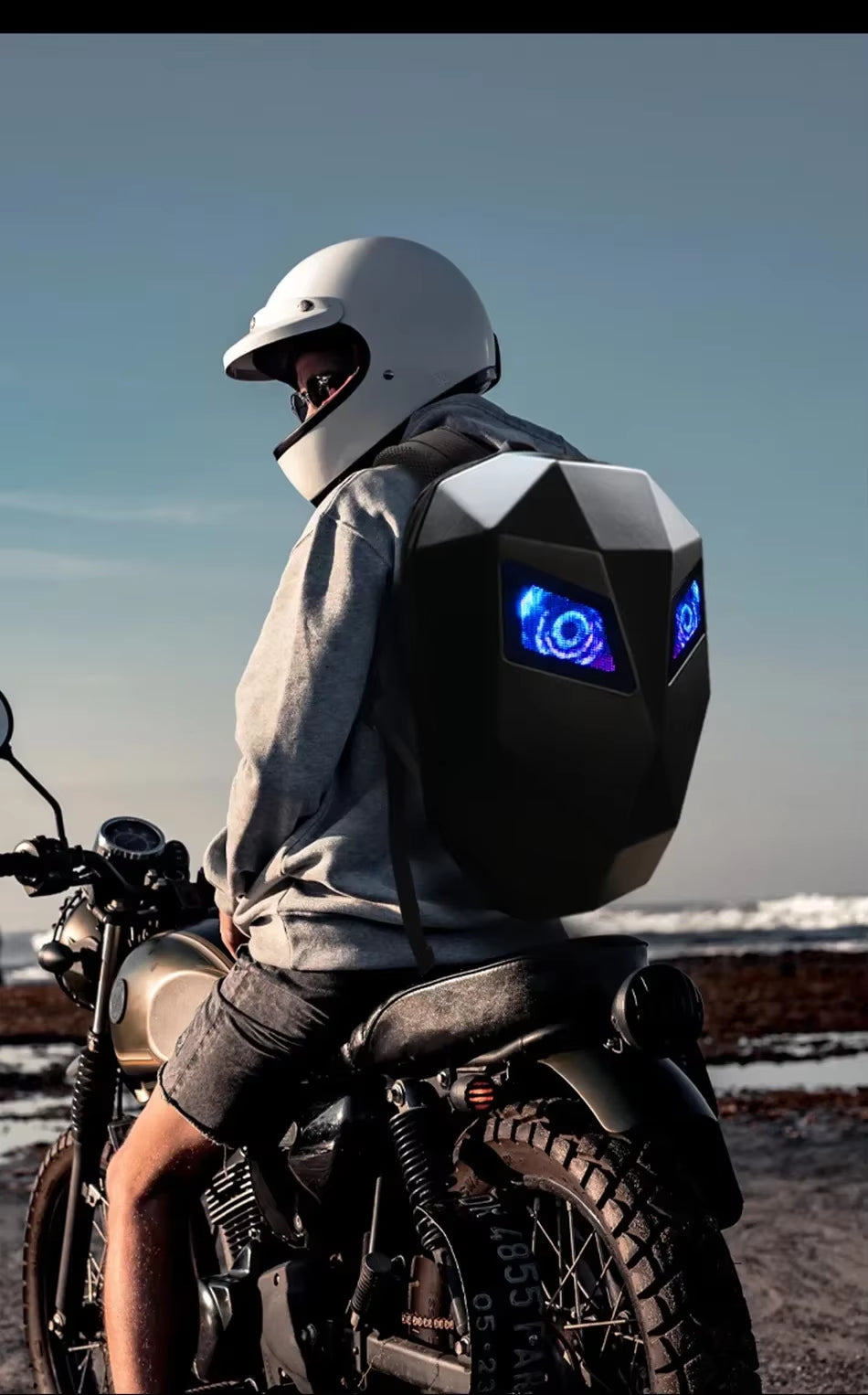 LED Smart Display Backpack – Customizable Pixel Screen, Laptop & Travel Bag for Men & Women