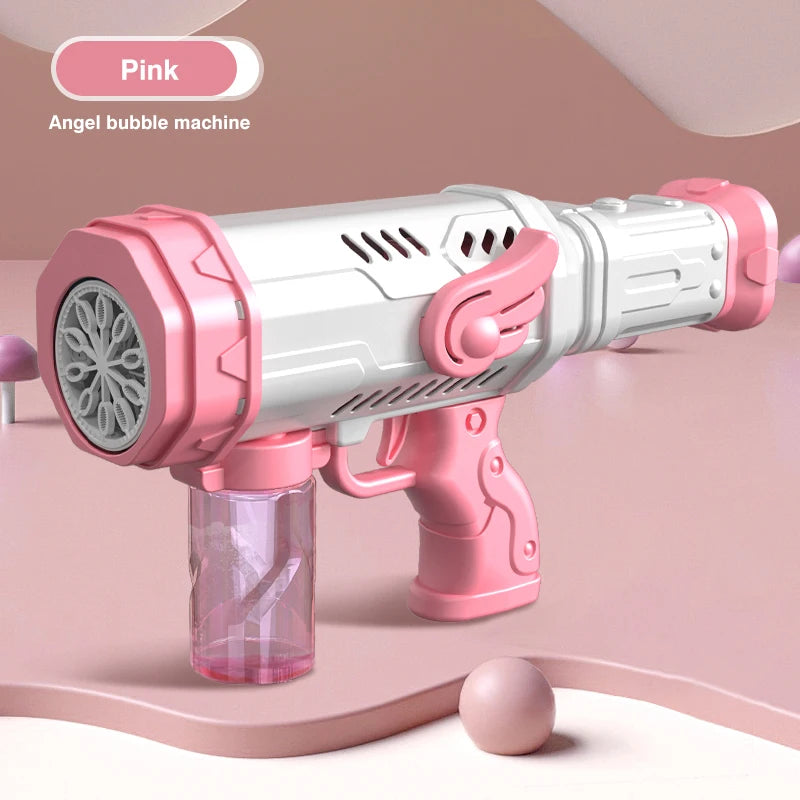 Bubble Gun Automatic Water Electric Bubble Machine Children'S Day Gift Toys for Boys Kid Girls Outdoor Wedding Party Toy