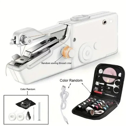Mini Handheld Sewing Machine – Quick Stitch Portable Tool for Home & Travel