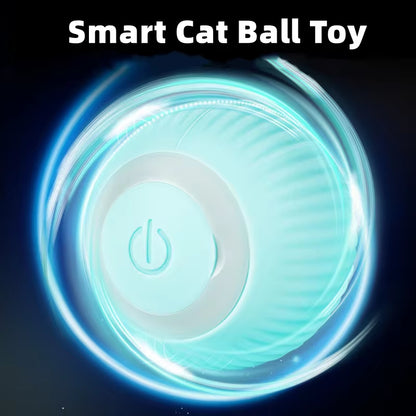 Automatic Rolling Electric Cat Ball Toy – Interactive Self-Moving Trainer for Indoor Cats & Kittens