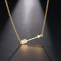 Lucky Arrow Pendant Necklace
