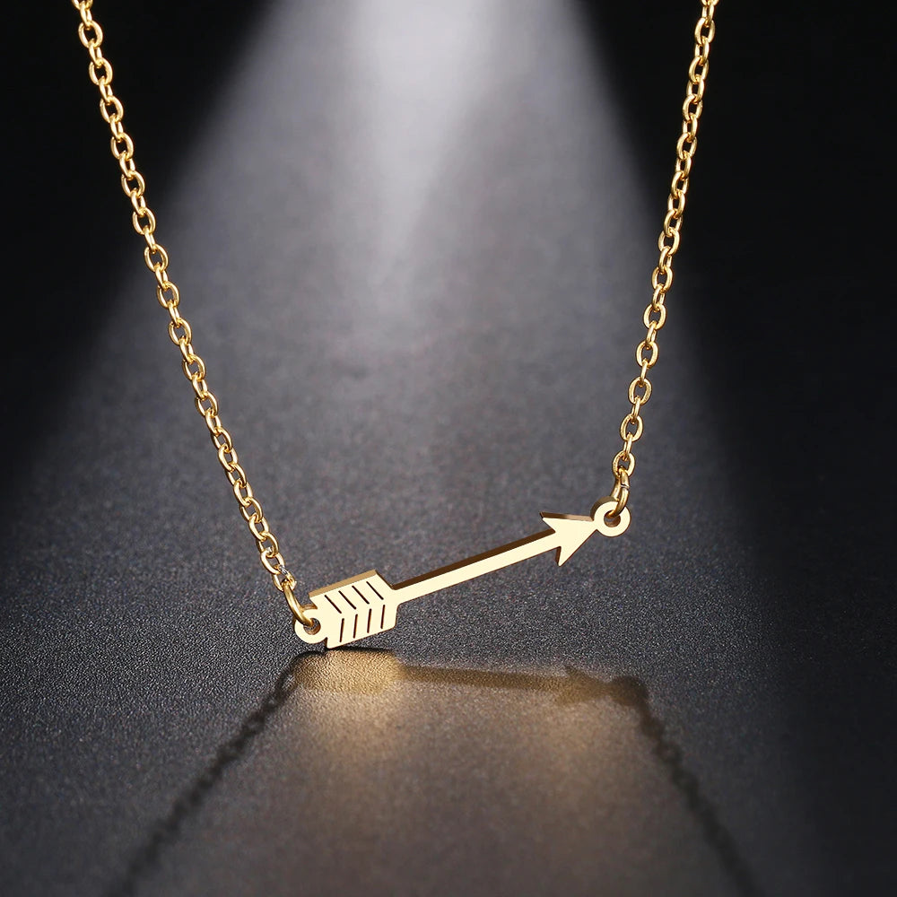 Lucky Arrow Pendant Necklace