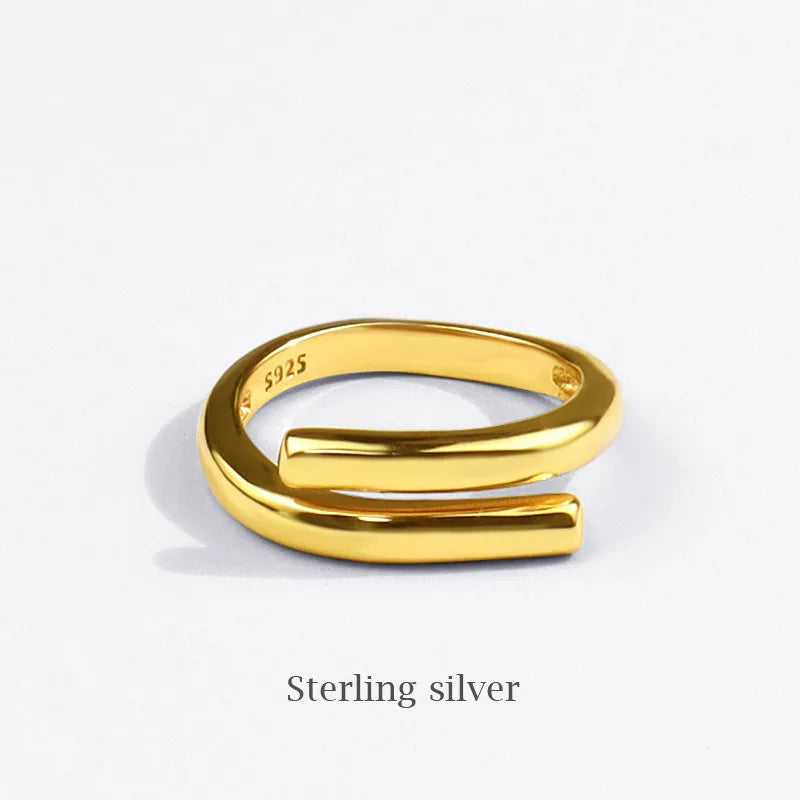 GeoLuxe Double Ring