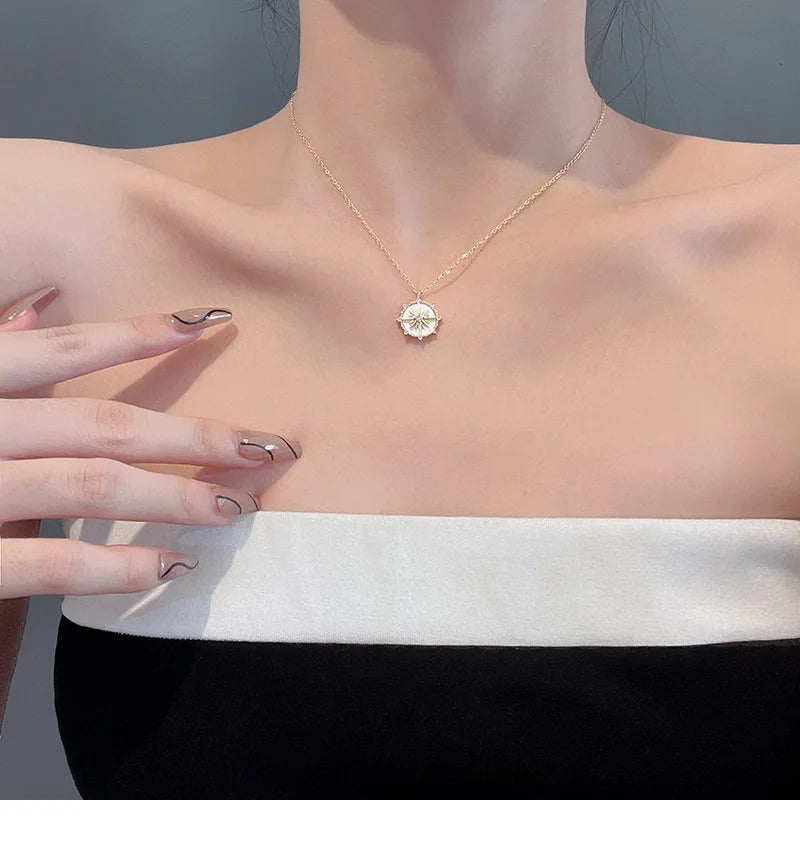 Luxe Shell Blossom Necklace