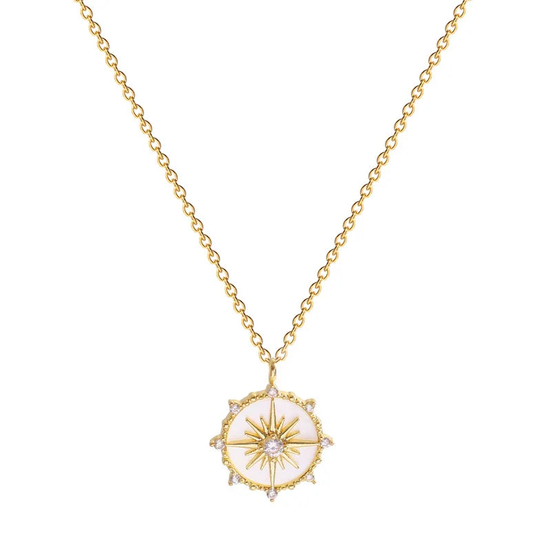 Luxe Shell Blossom Necklace