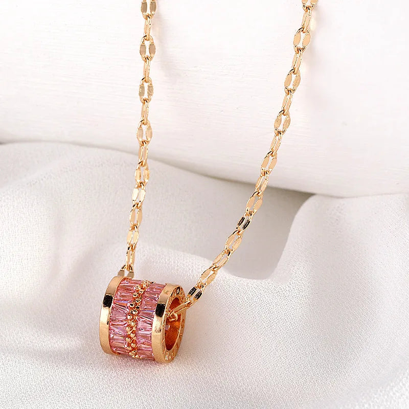 TrioGlow Pendant Necklace