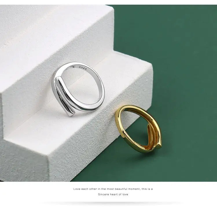 GeoLuxe Double Ring