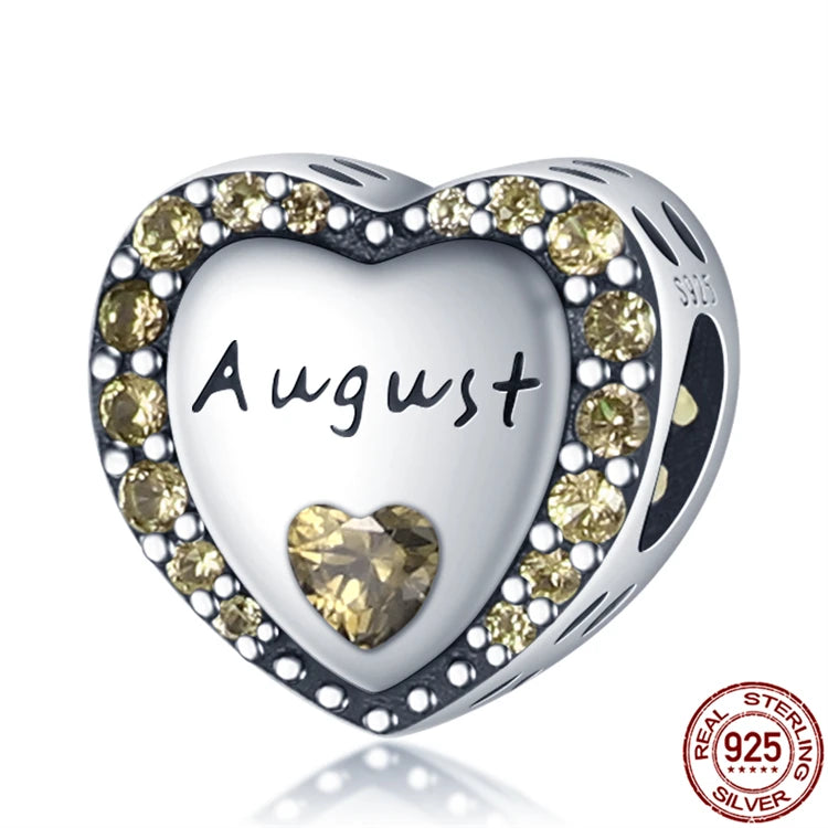Zodiac Glow Silver Bead Collection