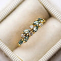 Blue Aura Spark Ring