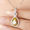 Sunshine Crystal Pendant Necklace