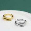 GeoLuxe Double Ring