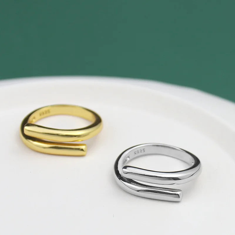 GeoLuxe Double Ring