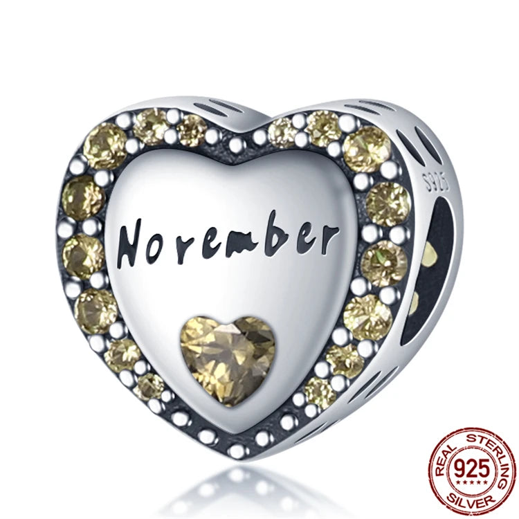 Zodiac Glow Silver Bead Collection
