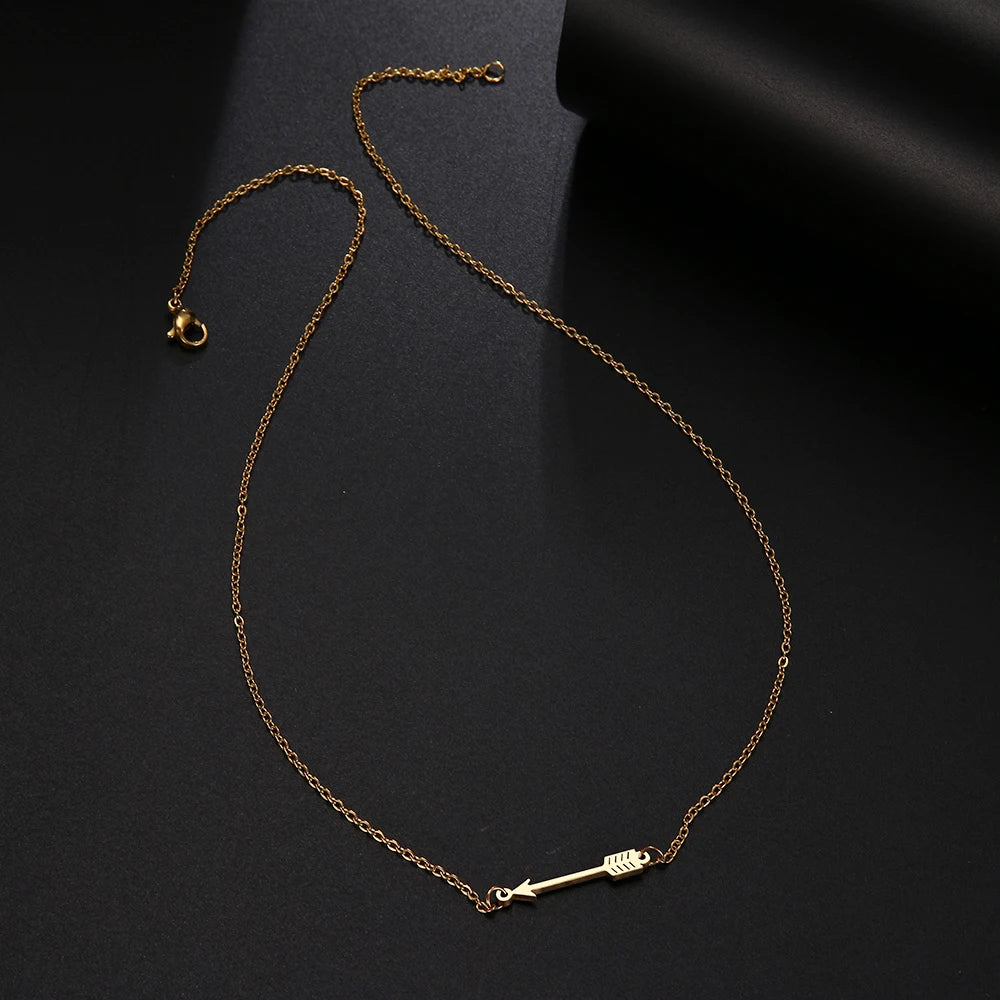 Lucky Arrow Pendant Necklace