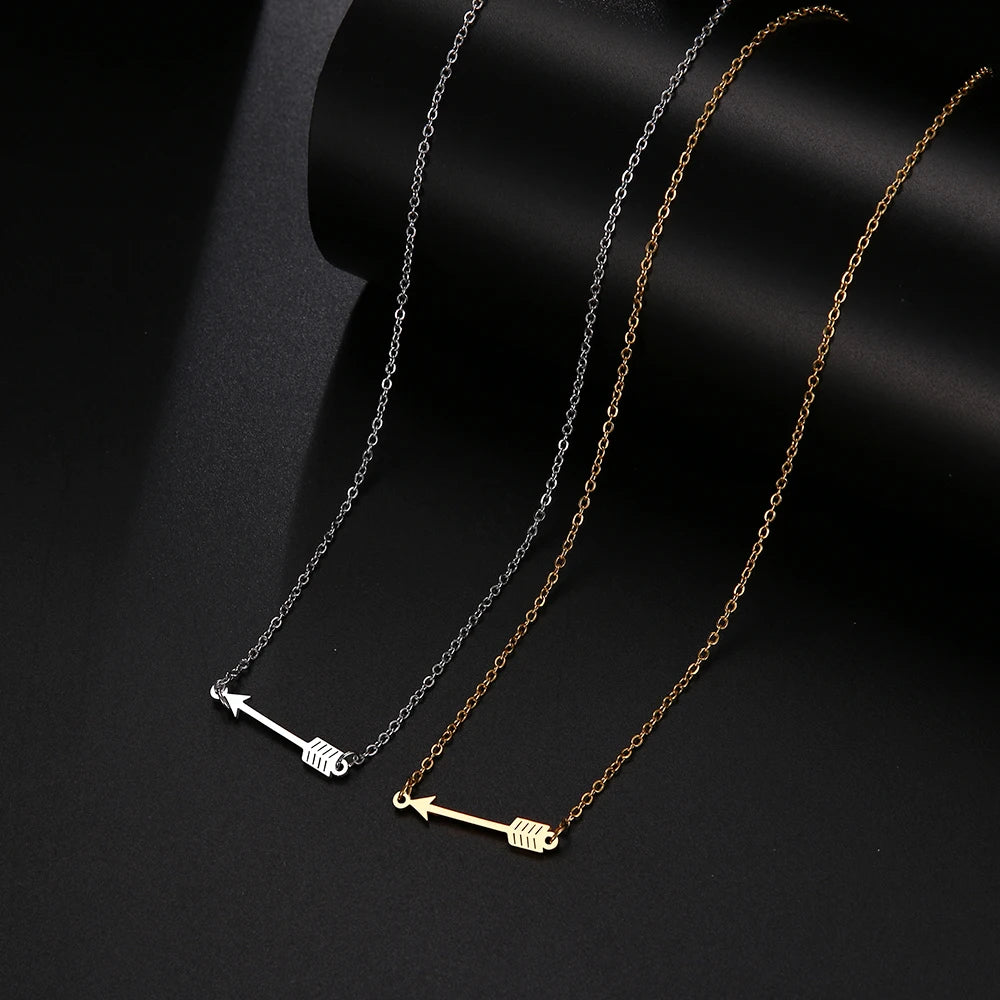 Lucky Arrow Pendant Necklace