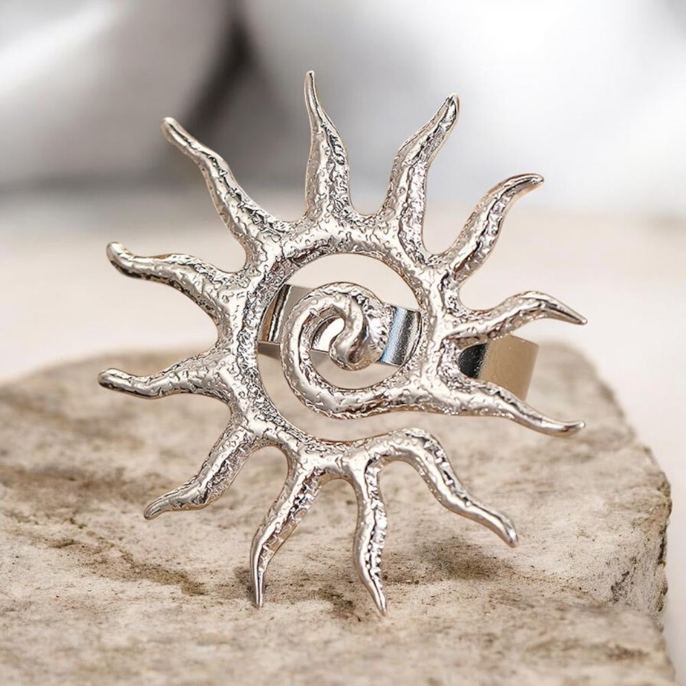 Solara Spiral Ring