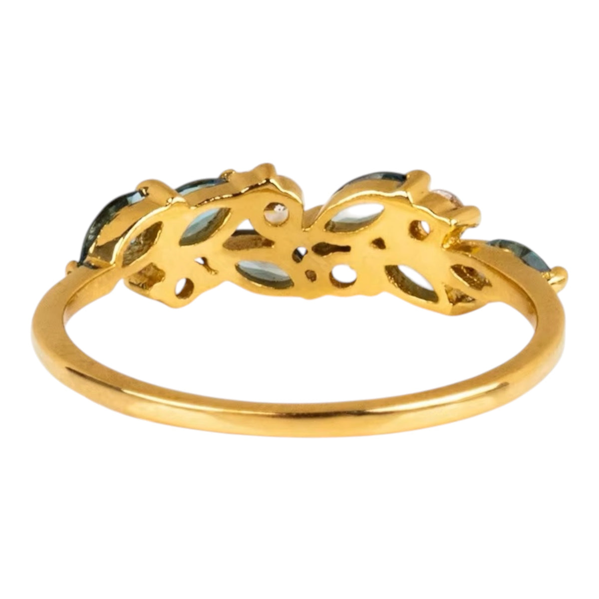 Blue Aura Spark Ring