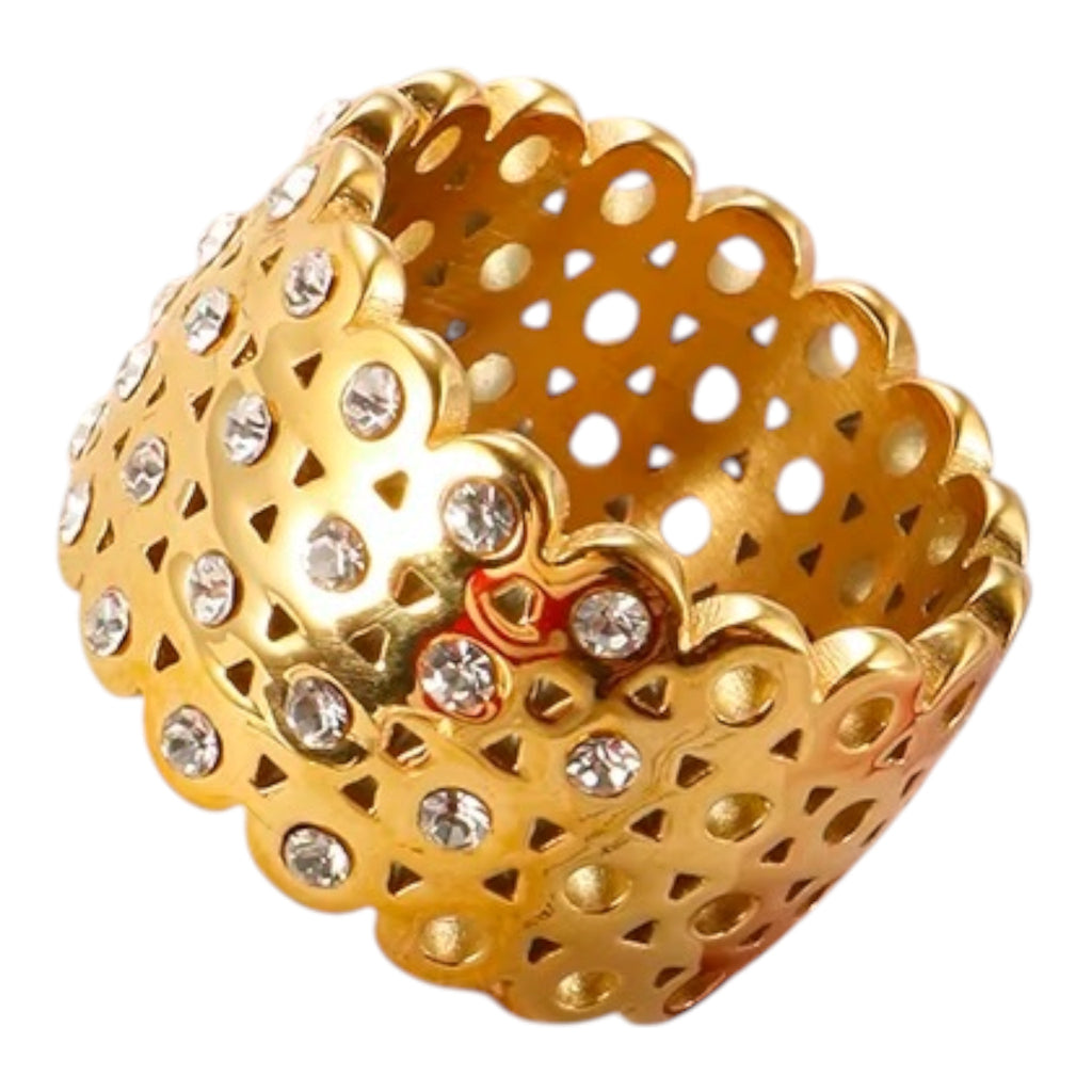 Golden Lattice Ring
