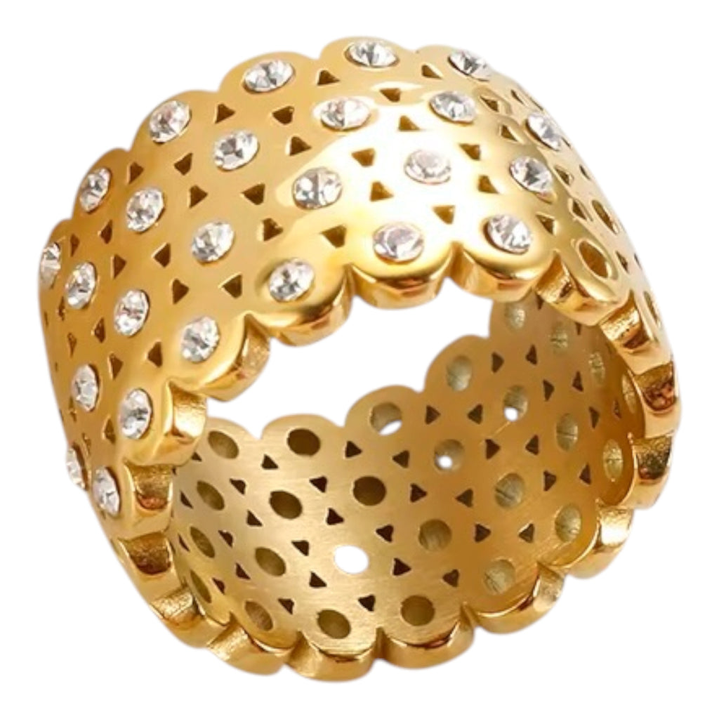 Golden Lattice Ring