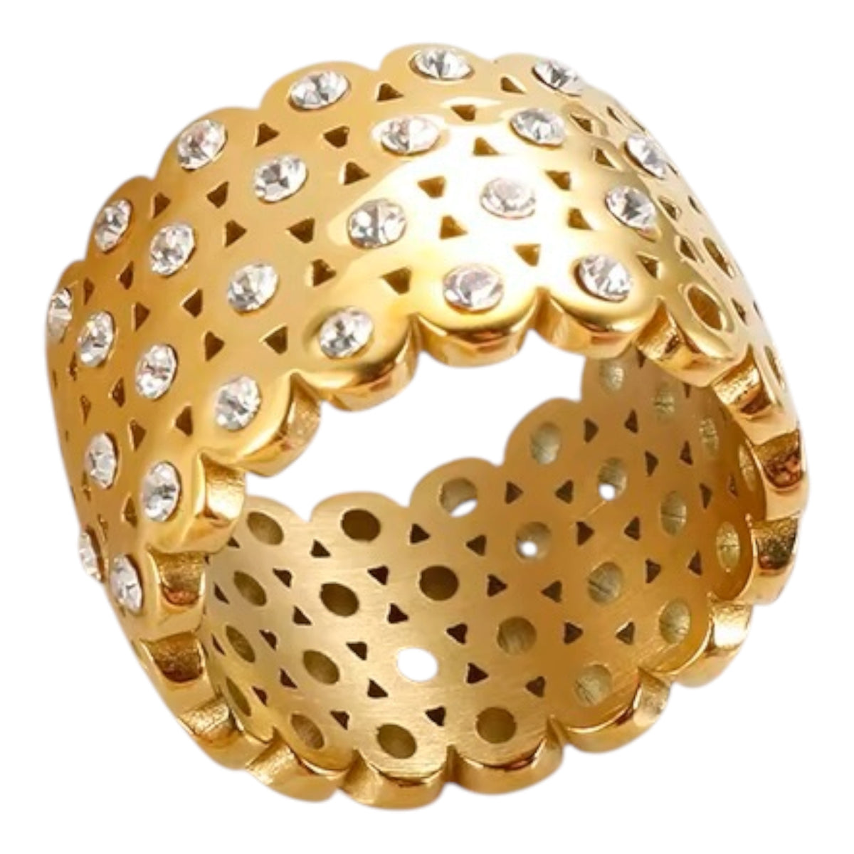 Golden Lattice Ring