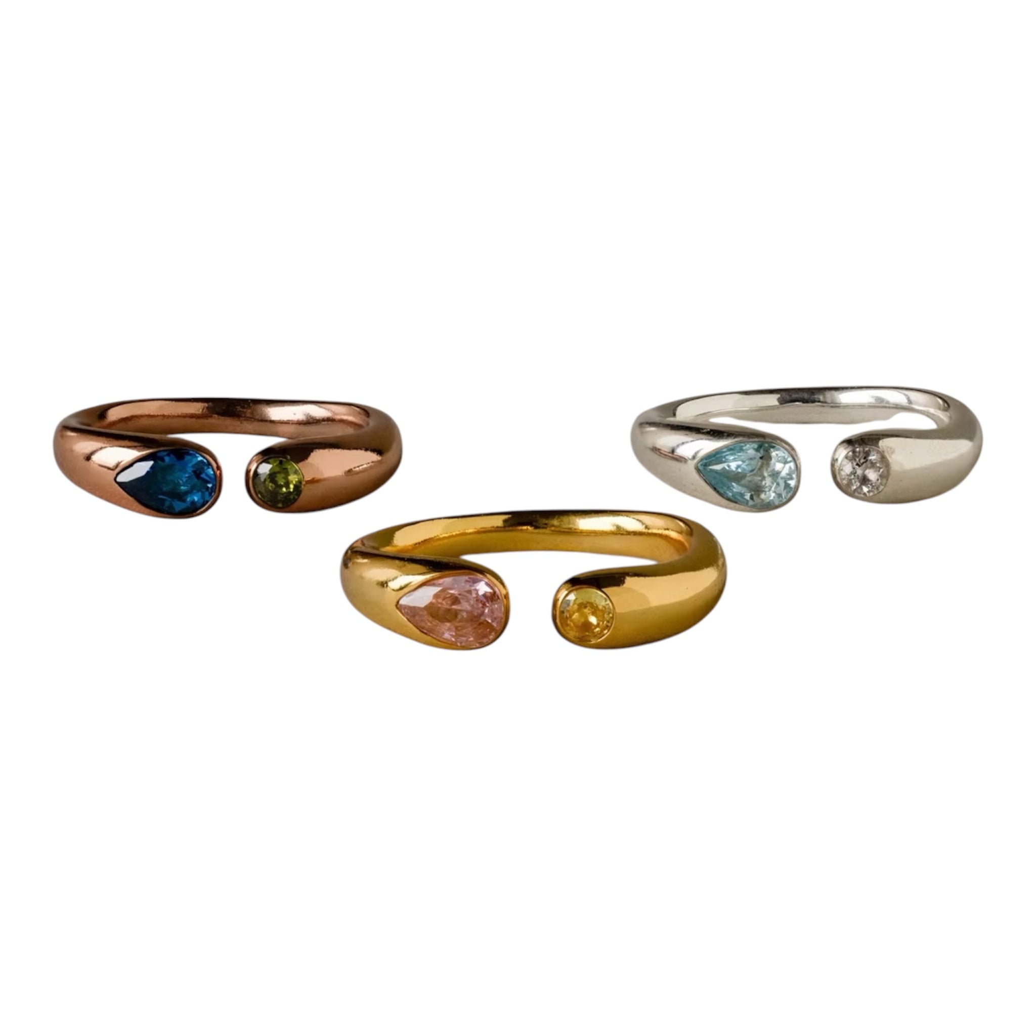 Azurielle Birthstone Ring