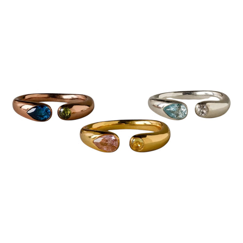 Azurielle Birthstone Ring