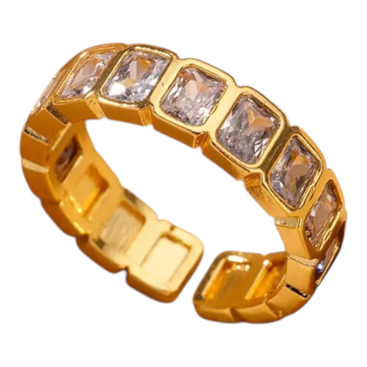 Aurora Shine Gold Ring