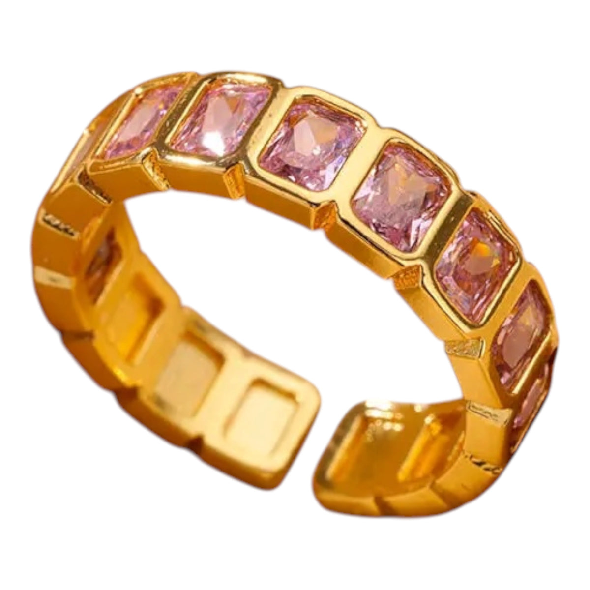 Aurora Shine Gold Ring