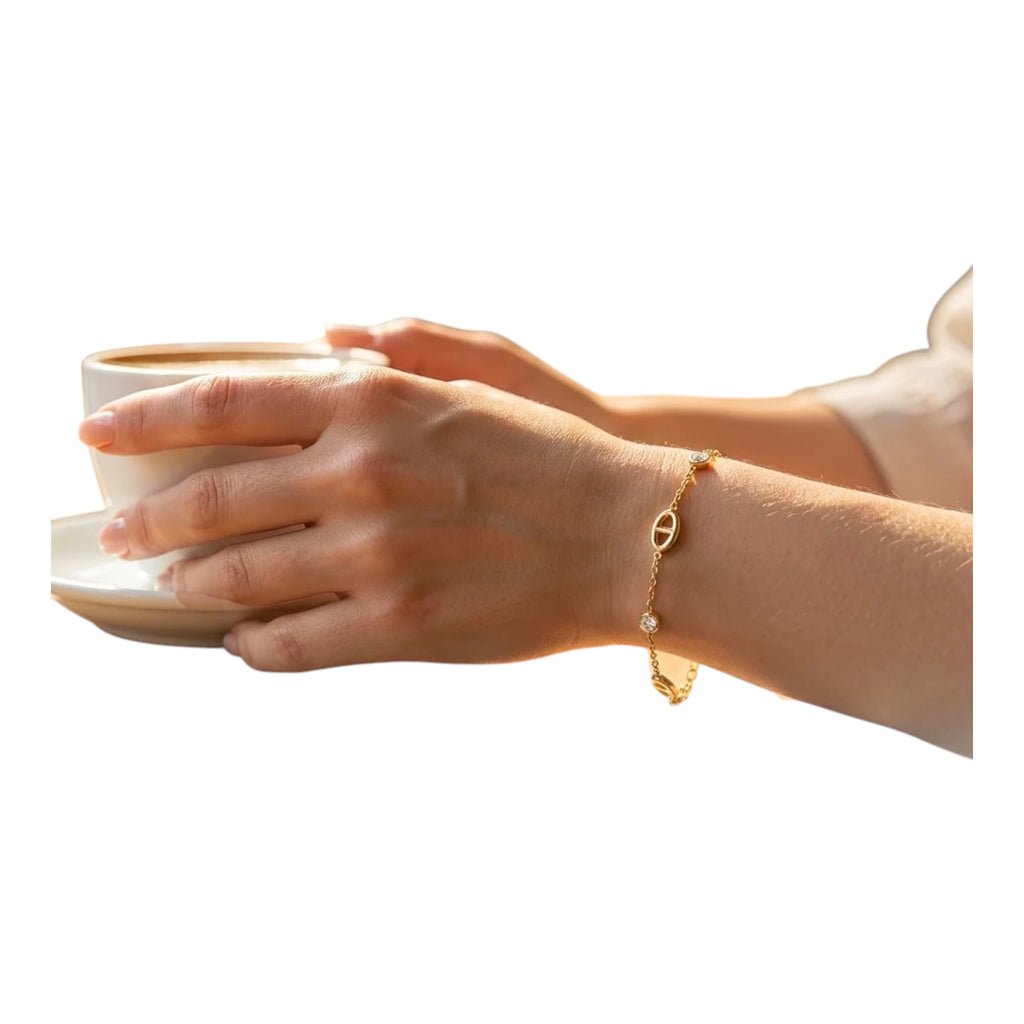 Élise Zircon Bracelet