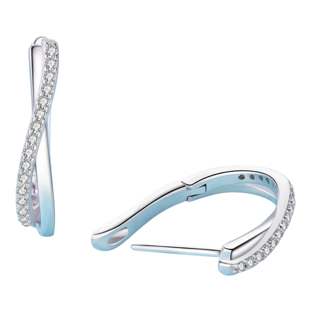 Twisted Star Hoops