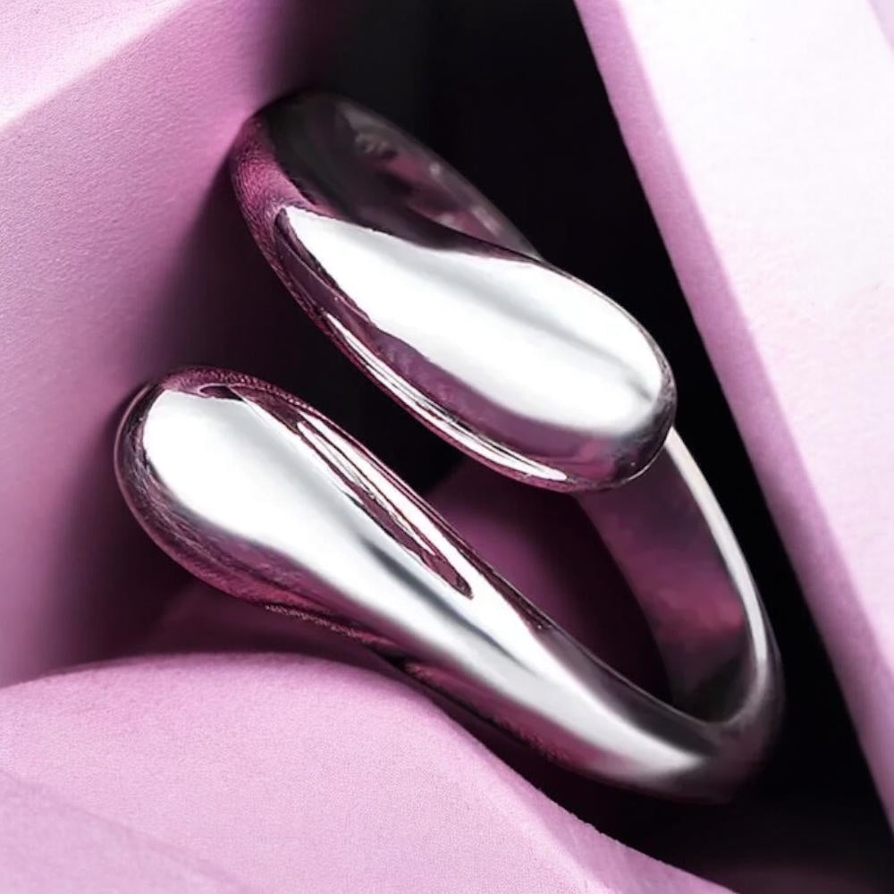 Silver Dew Ring