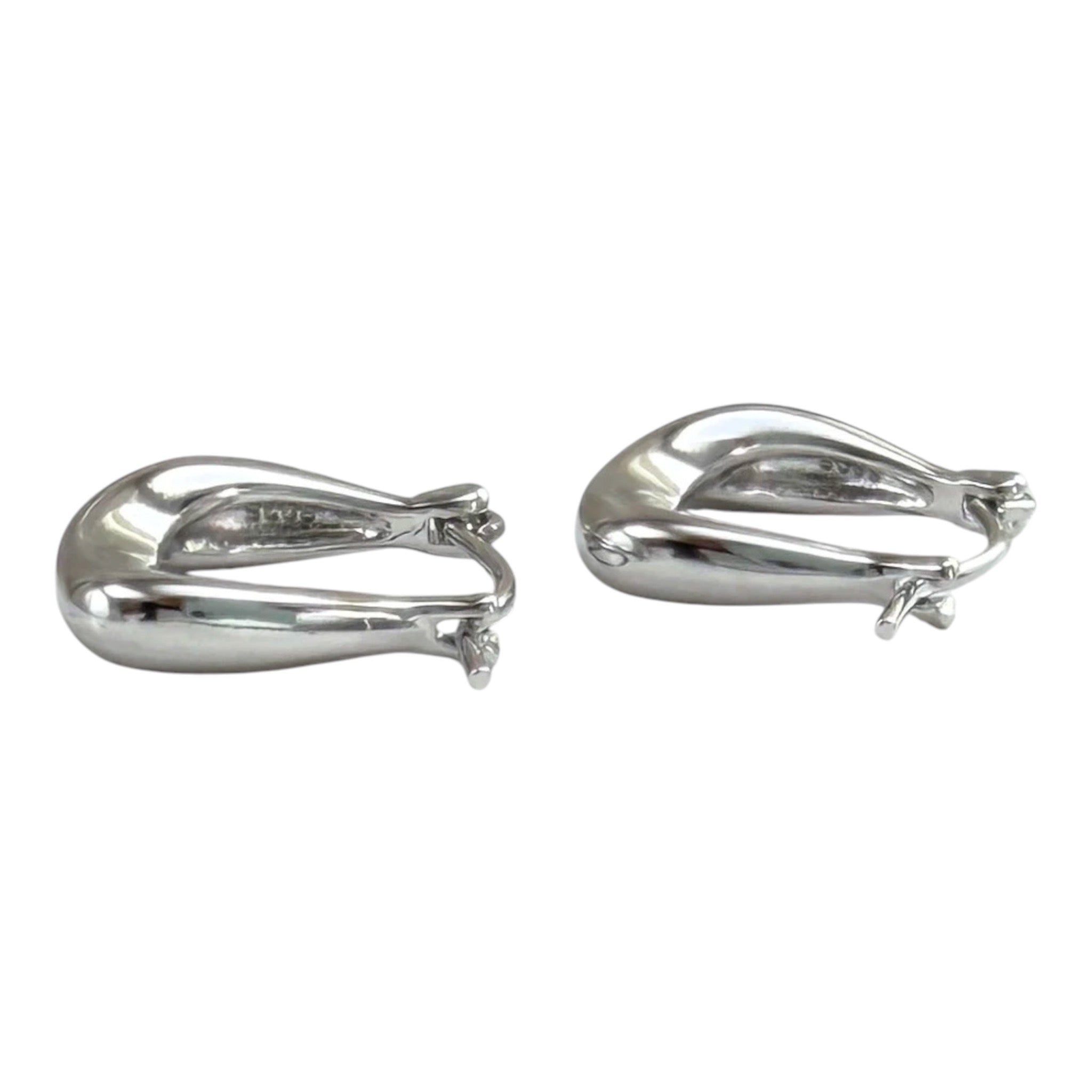Luna Silver Hoops