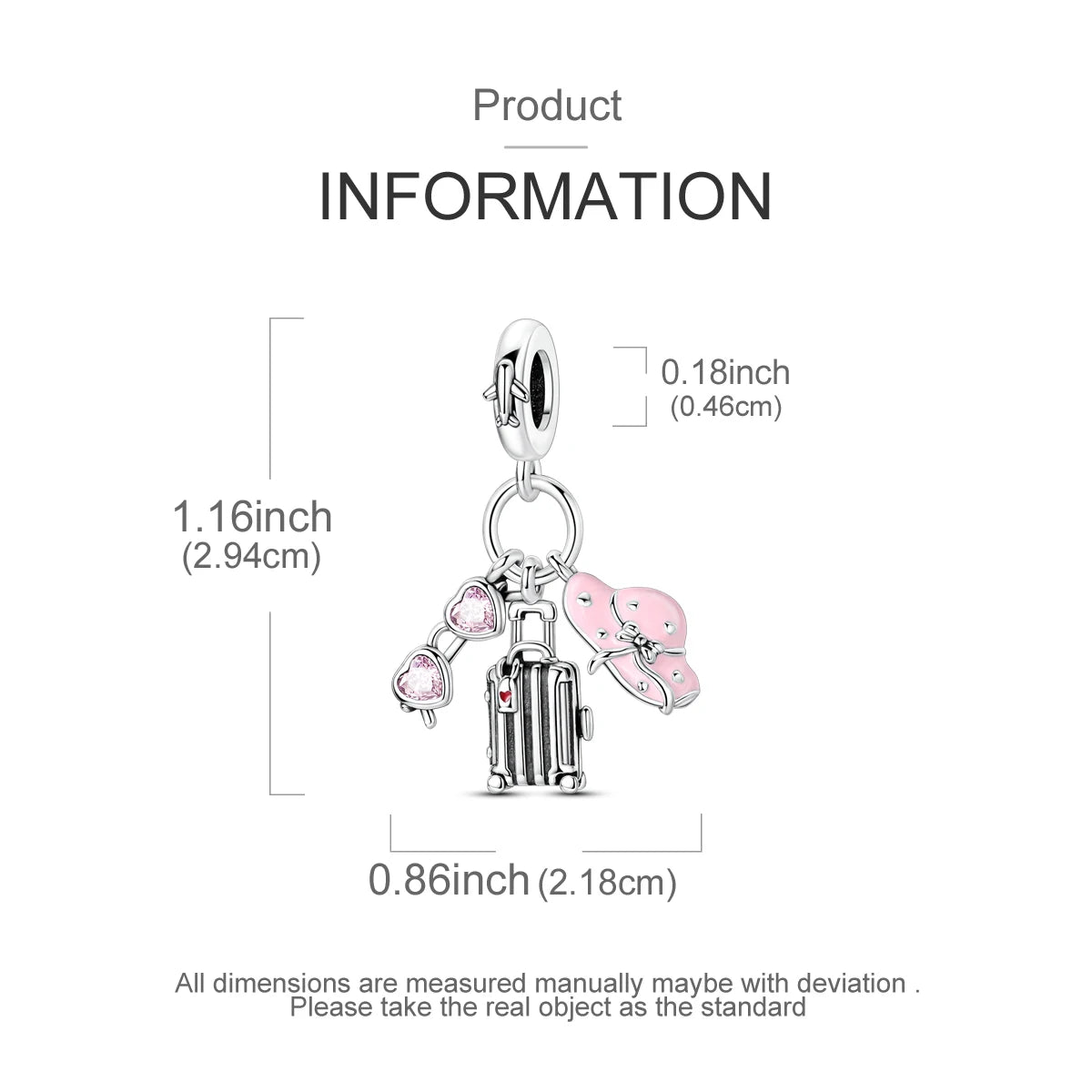 Paris Sky Journey Charm
