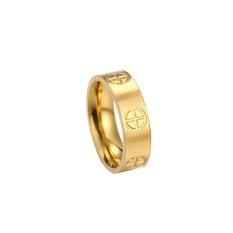EternaCross Gold Ring